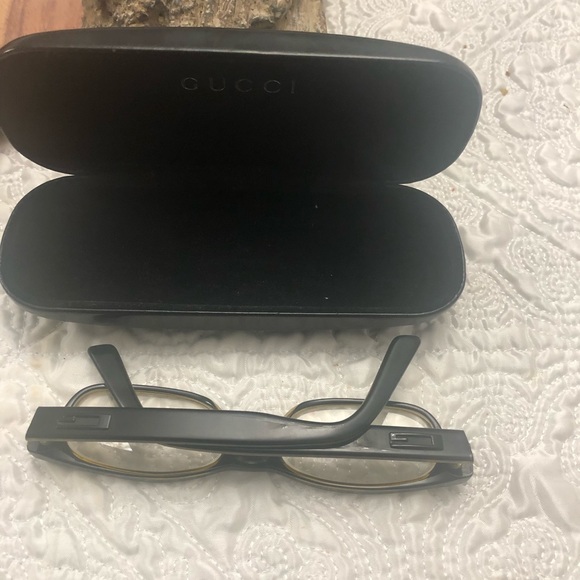 👓 Gucci Brown  Prescription Eyeglasses👓 - Picture 3 of 6